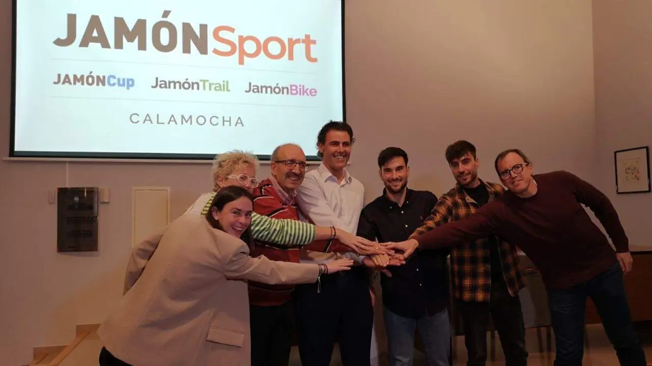 Presentaci&oacute;n de Jam&oacute;n Sport, en Calamocha. / AYTO. CALAMOCHA