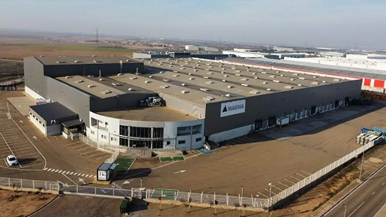 Planta de Magna Automotive Spain, en Pedrola. / MAGNA