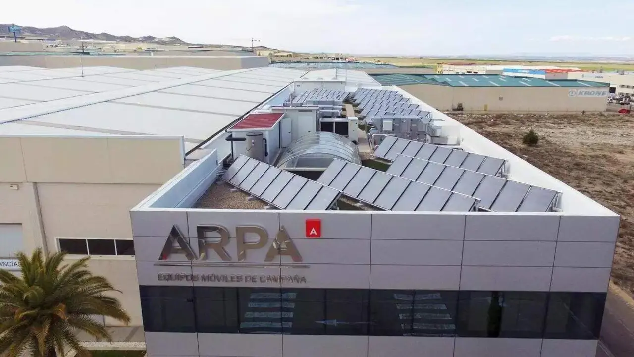 Planta de ARPA EMC en La Muela (Zaragoza). / ARPA