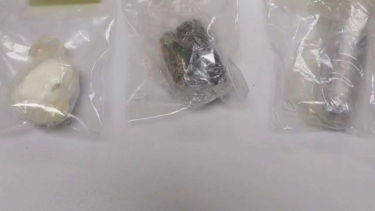 Imagen de la droga incautada el hace una semana en la c&aacute;rcel de Zuera/Cedida a H.A.