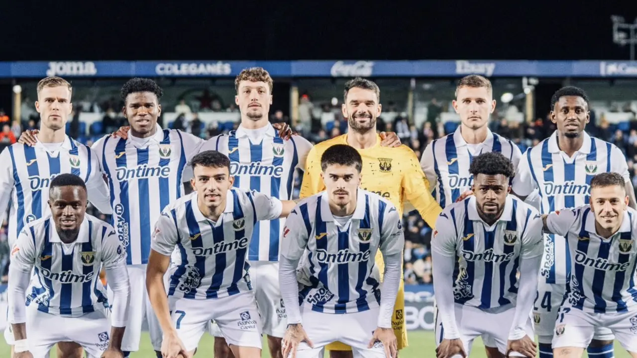 Once titular del C.D. Legan&eacute;s vs Almer&iacute;a, jornada 15 ./ C.D. Legan&eacute;s v&iacute;a 'X'