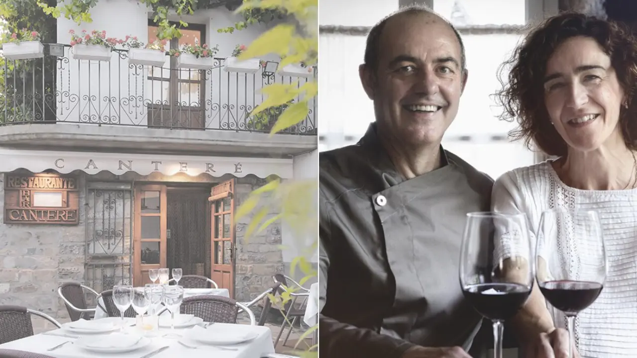 Alfredo y M&oacute;nica, due&ntilde;os del restaurante Canter&eacute;