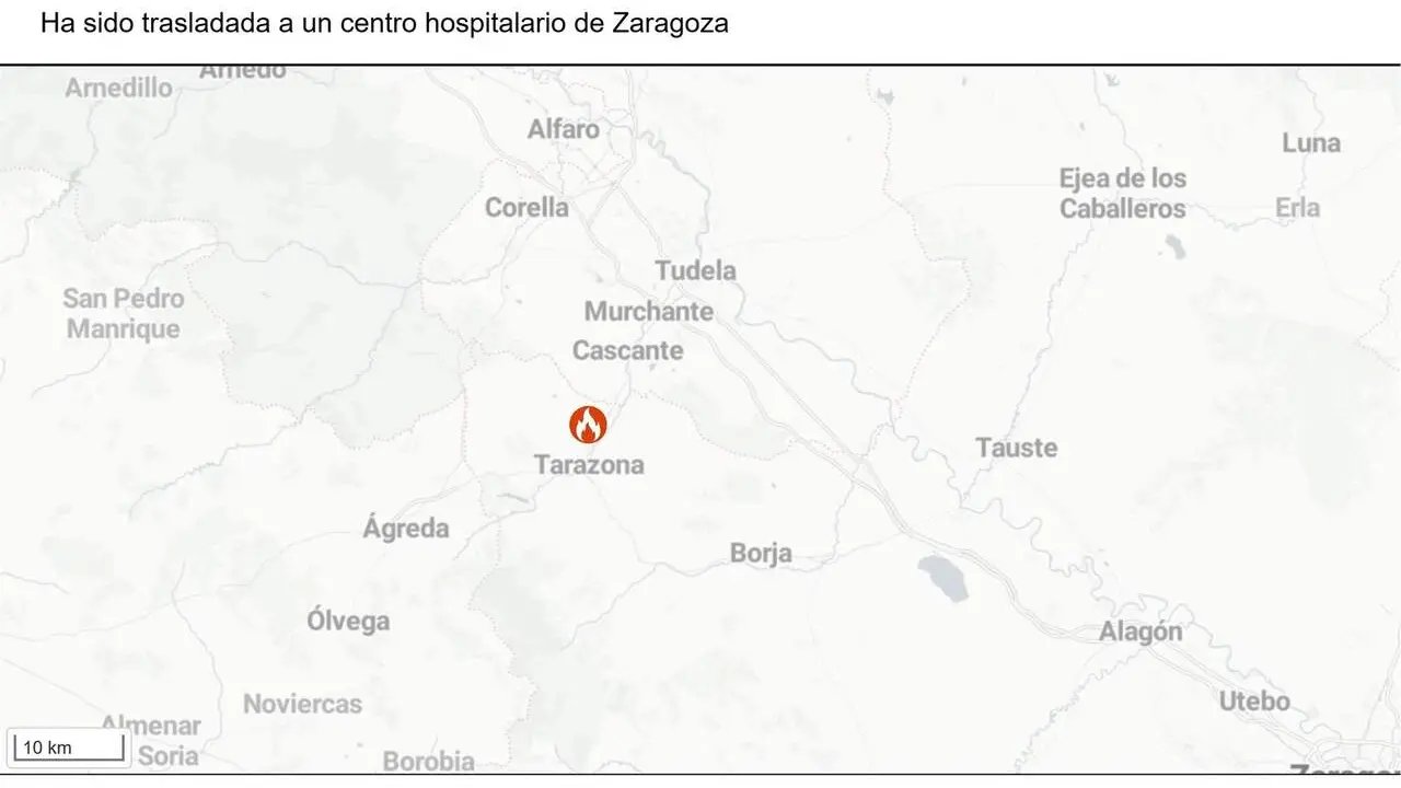 La vivienda se ubica en la zona de San Juan de Tarazona. / EP