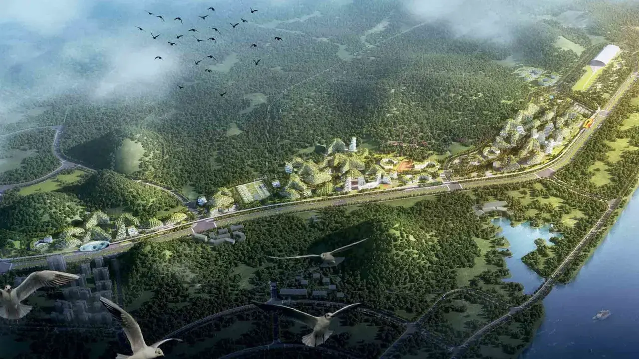 La primera ciudad bosque del mundo: as&iacute; es Liuzhou, en China, donde absorber&aacute; 10.000 toneladas de CO2 al a&ntilde;o / HOY ARAG&Oacute;N