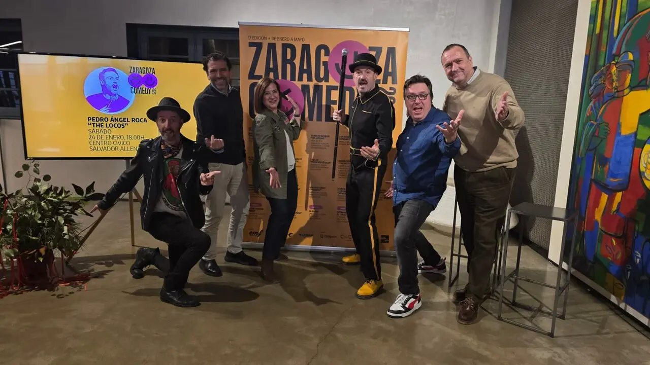 Presentaci&oacute;n de Zaragoza Comedy. / AZ