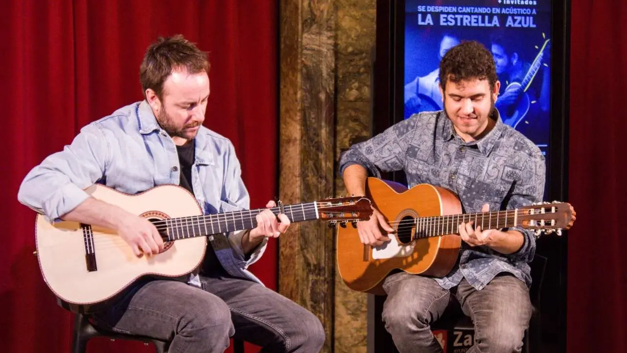 Javier Macipe y Pepe Lorente. / AZ
