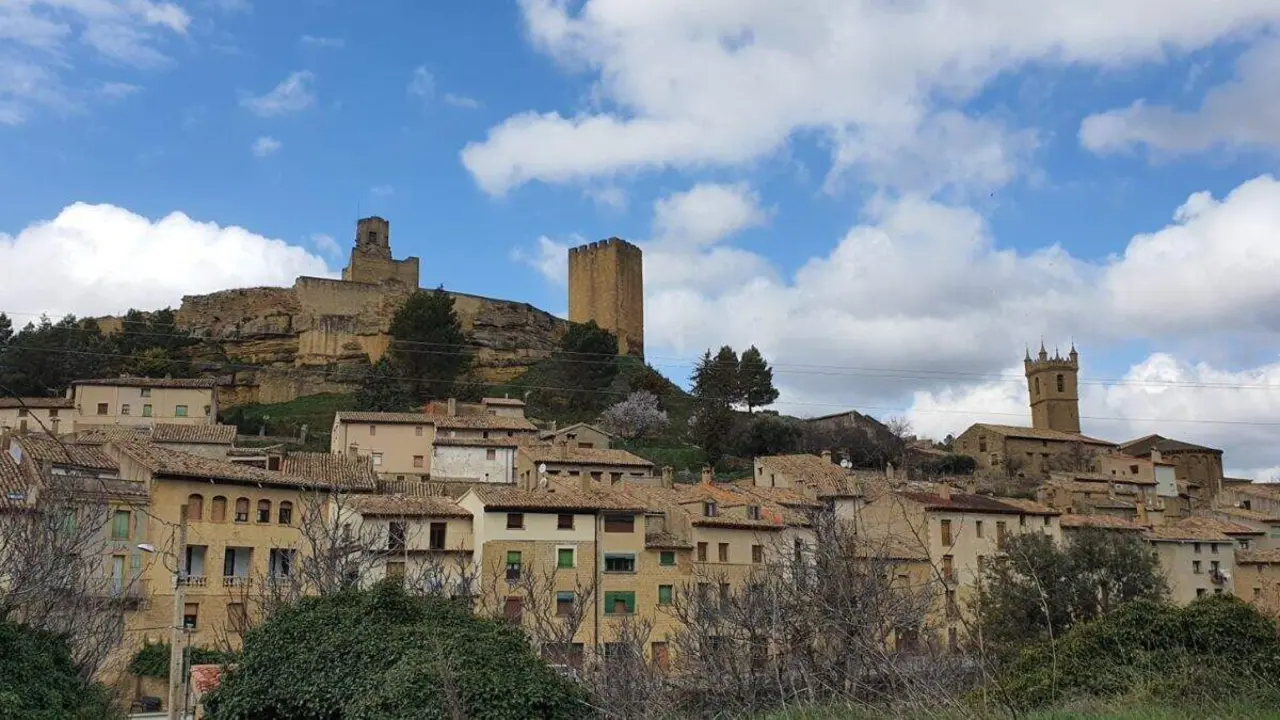 Panor&aacute;mica de Uncastillo. / COMARCA CINCO VILLAS