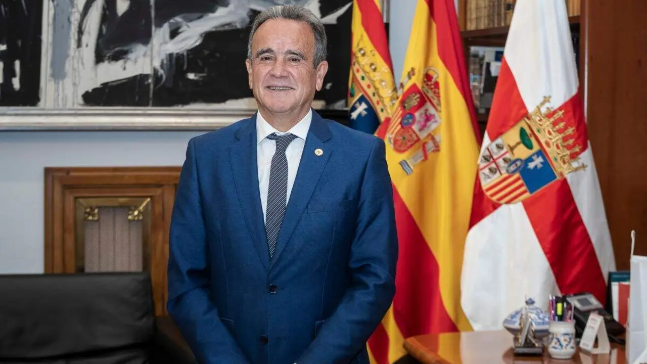 Juan Antonio S&aacute;nchez Quero, presidente de Diputaci&oacute;n de Zaragoza. / DPZ