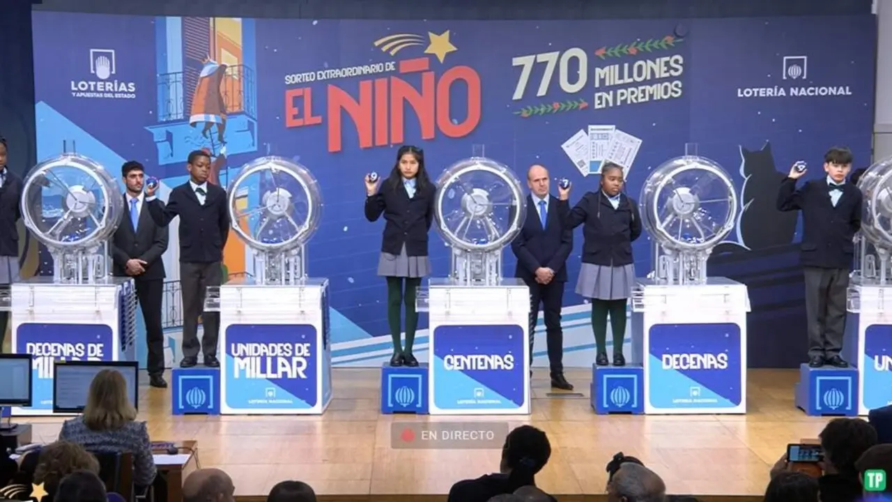 Imagen de archivo de una edici&oacute;n anterior del Sorteo Extraordinario de 'El Ni&ntilde;o'. / EP