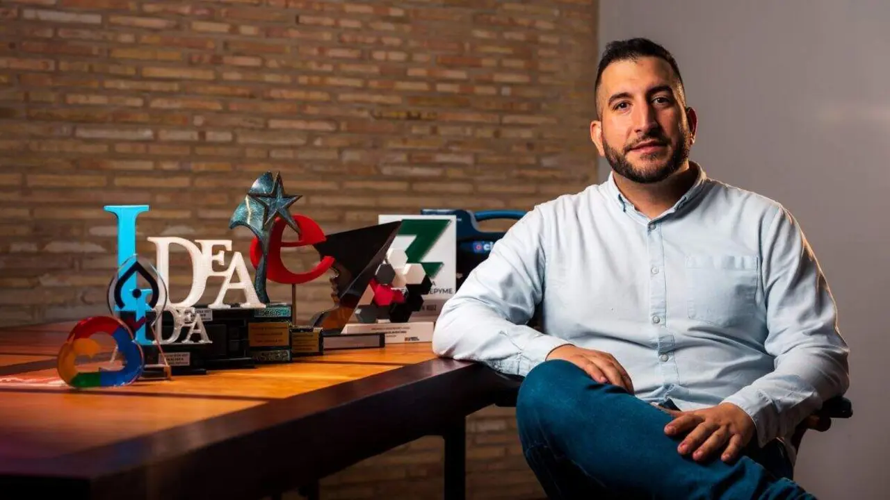 Luis Mart&iacute;n Nuez, presidente de AJE Zaragoza. / HA