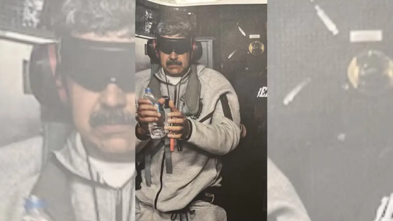 Nicol&aacute;s Maduro, en la imagen compartida por el presidente nortemaericano Donald Trump