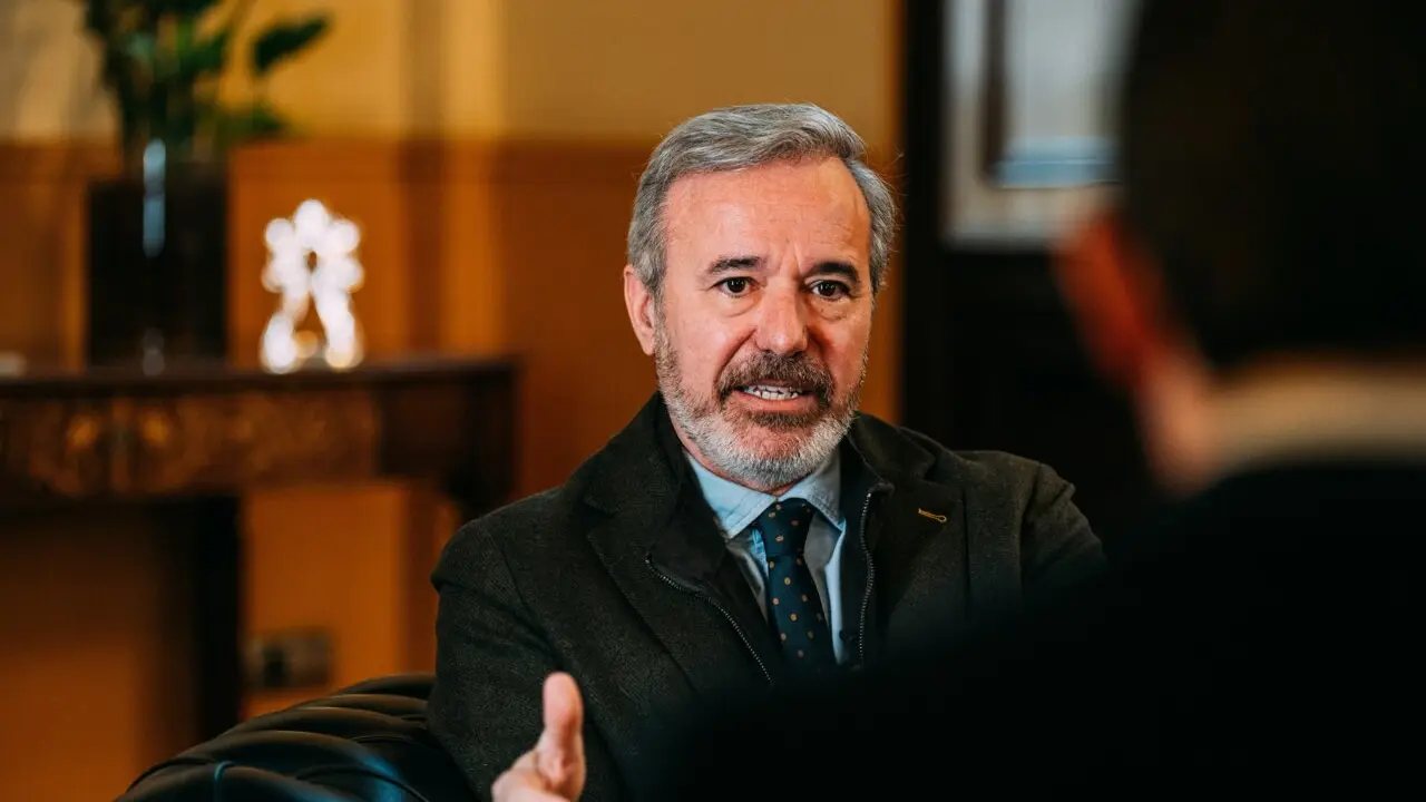 El presidente del Gobierno de Arag&oacute;n y candidato del PP a la reelecci&oacute;n, Jorge Azc&oacute;n / &Aacute;lvaro Calvo para HOY ARAG&Oacute;N