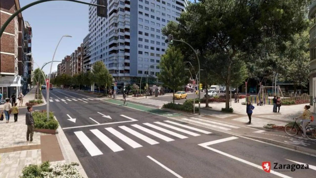 Proyecto de reforma integral de la avenida de Valencia ./ Ayto. de Zaragoza