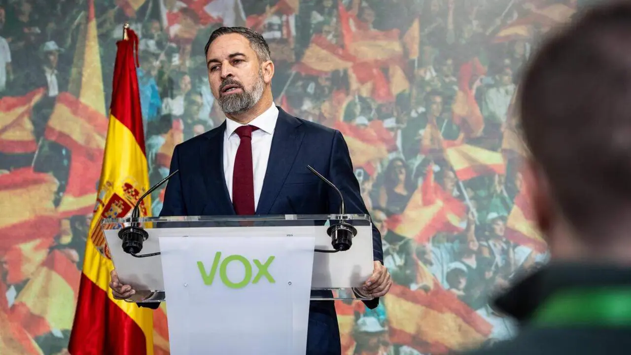 El presidente de VOX, Santiago Abascal ./ Gabriel Luengas - Europa Press