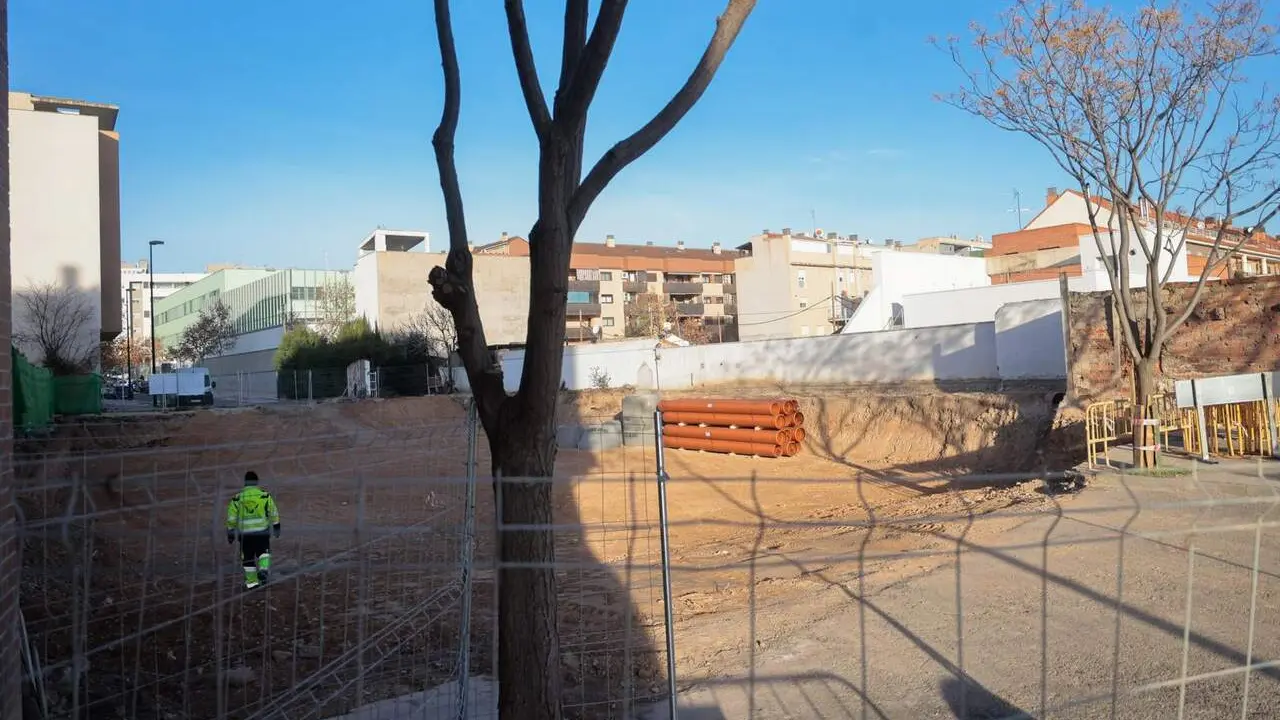 Obras en Miralbueno. /AZ