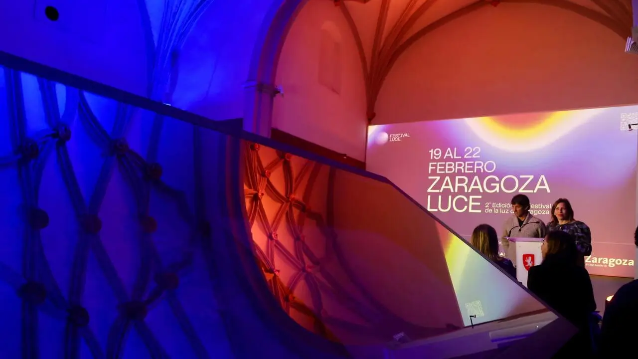 Presentaci&oacute;n 2&ordf; edici&oacute;n 'Zaragoza Luce'. /AZ