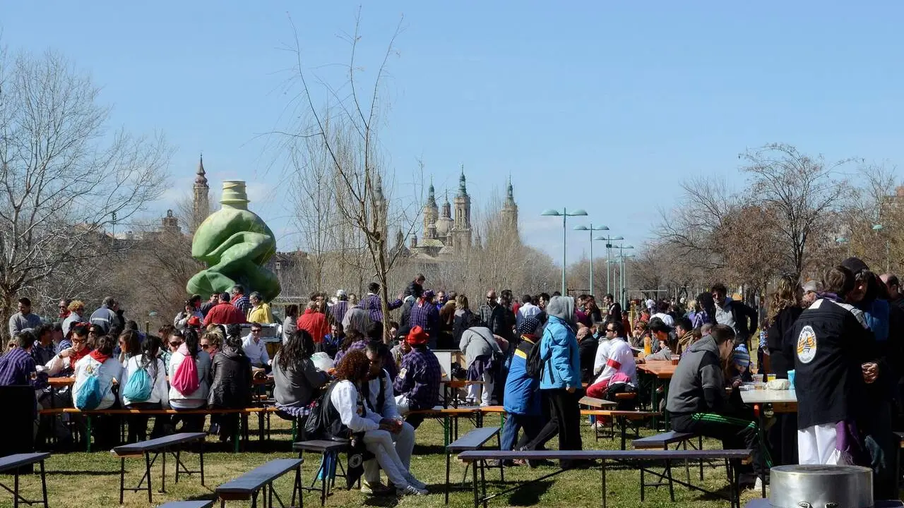 Celebraci&oacute;n de la Cincomarzada en el parque T&iacute;o Jorge. /(Archivo)