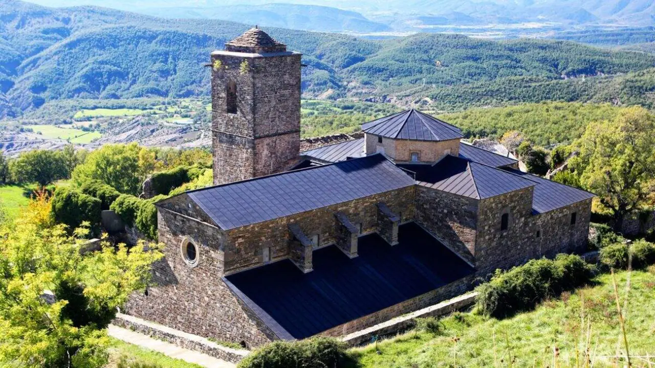 Monasterio de San Victori&aacute;n, en la comarca de Sobrarbe. / COMARCA SOBRARBE