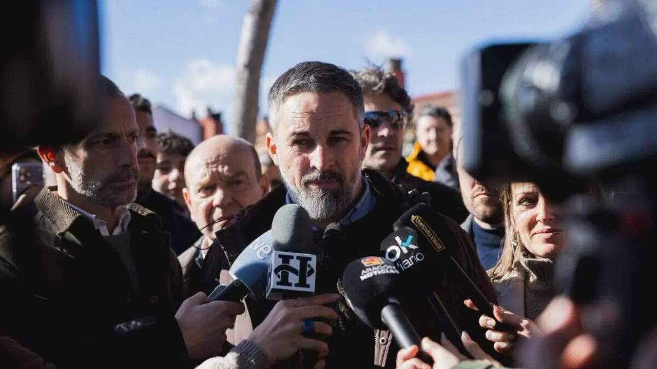 El presidente de Vox, Santiago Abascal ./ VOX