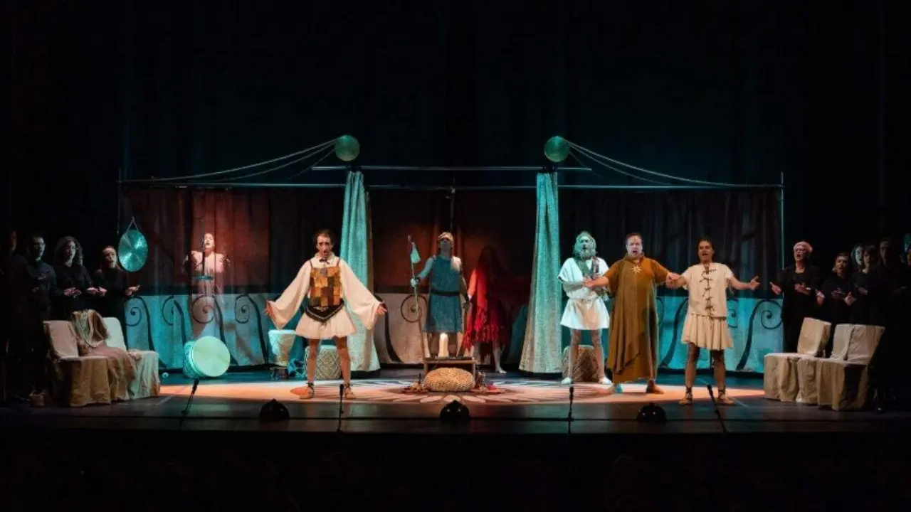 Imagen de archivo del Festival de Teatro de La Almunia. / AYTO. LA ALMUNIA