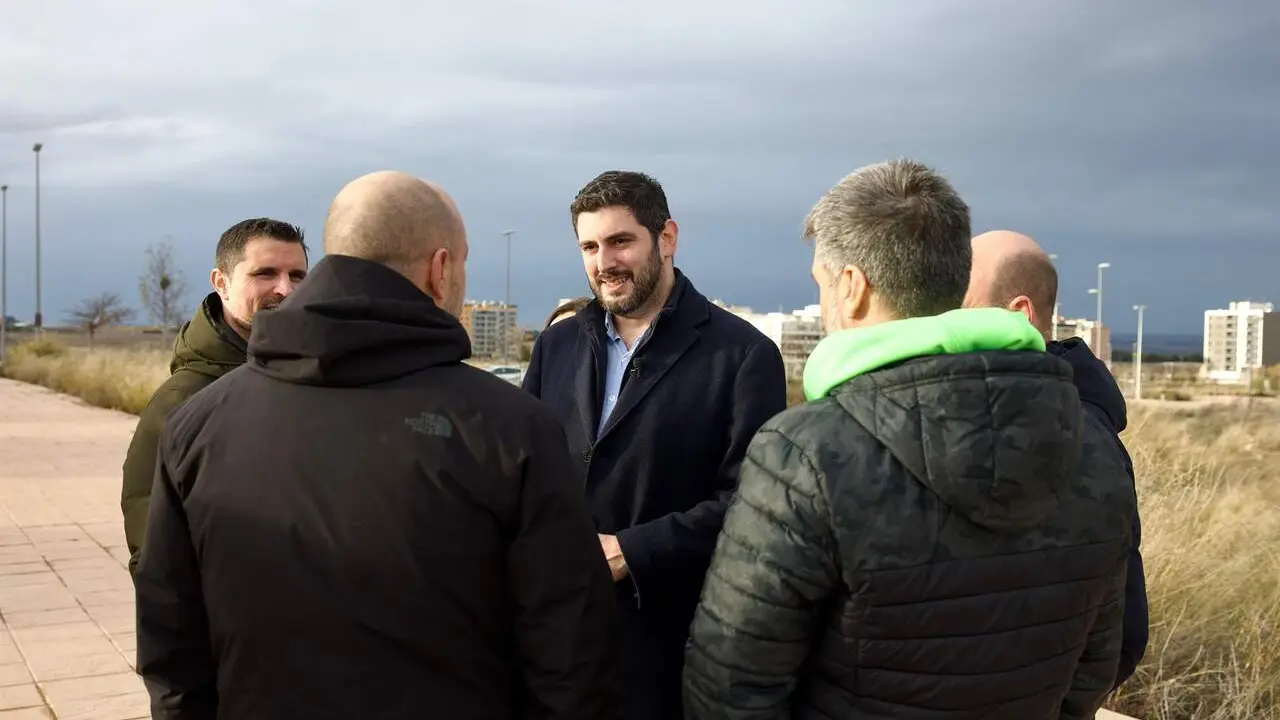 El candidato de Vox a la Presidencia de Arag&oacute;n, Alejandro Nolasco. / VOX