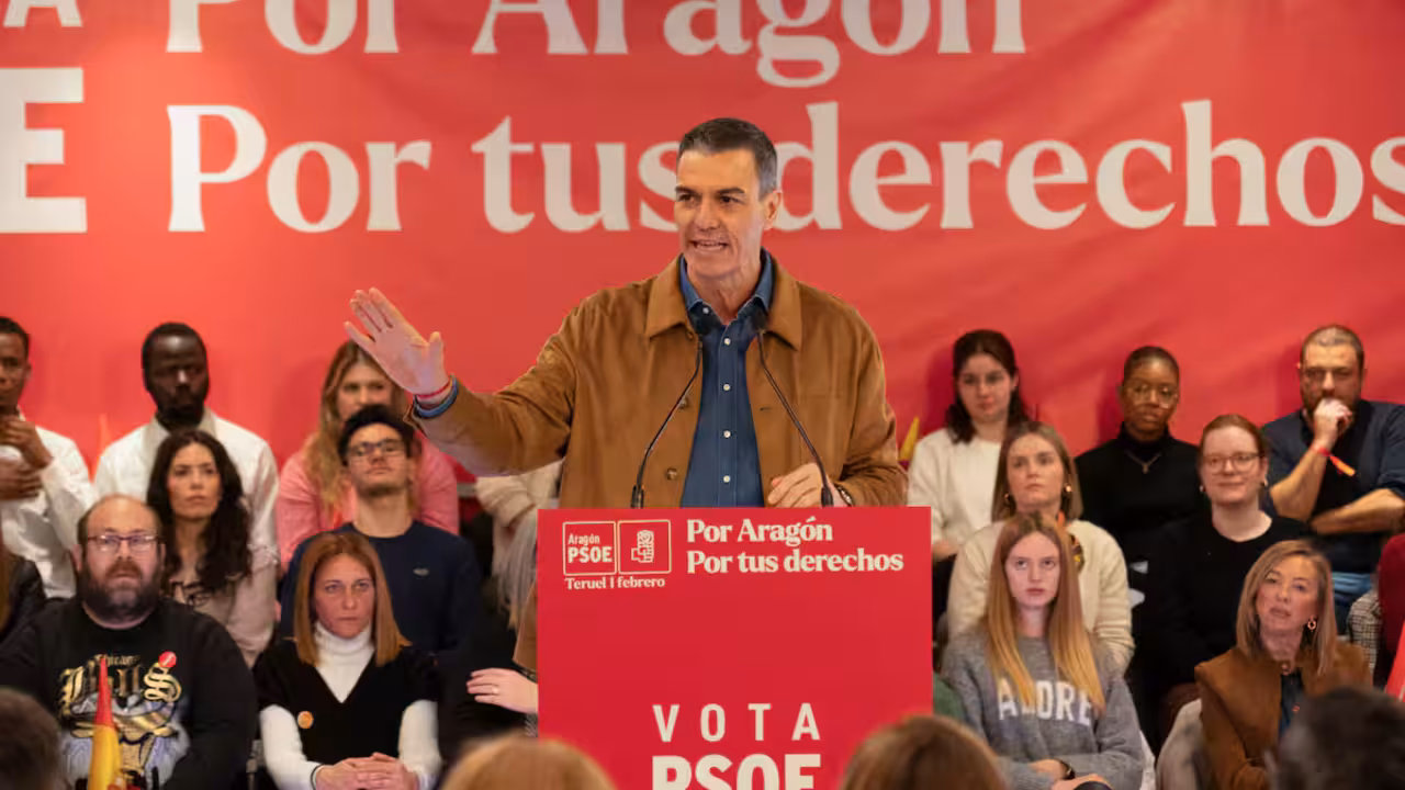 Pedro S&aacute;nchez en Teruel