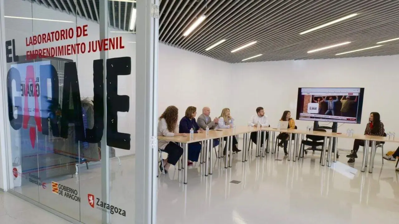Presentaci&oacute;n del proyecto El GarAJE. / AJE Zaragoza
