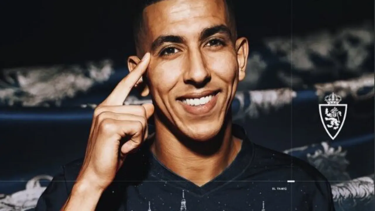 Anuncio oficial del Real Zaragoza del fichaje de Jawad El Yamiq