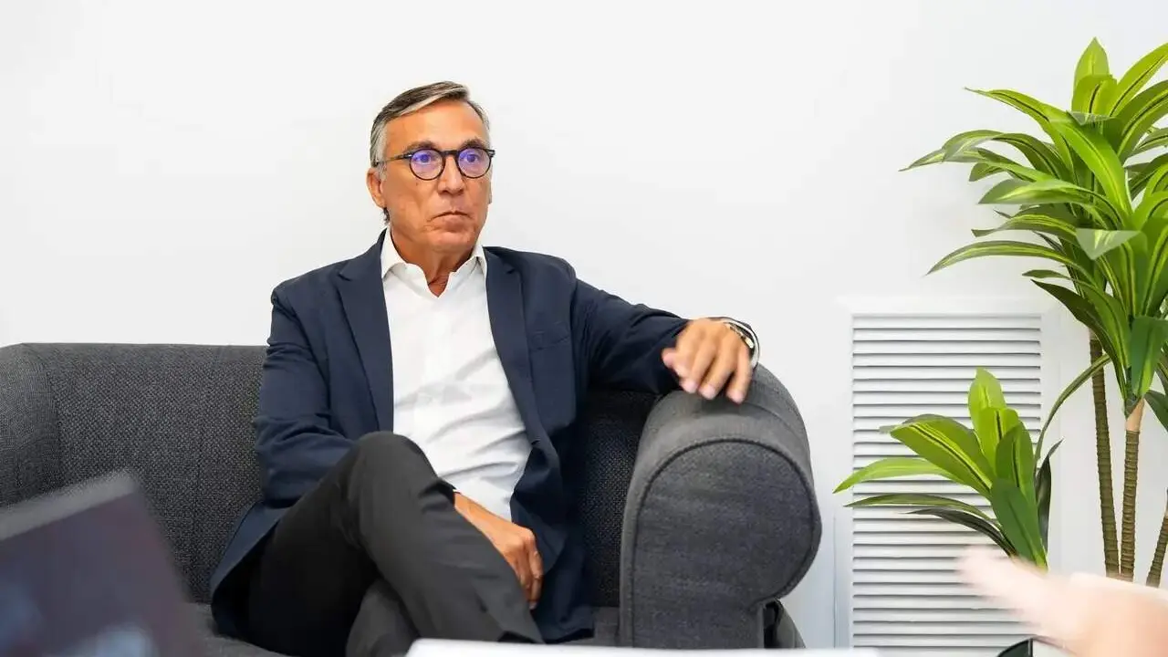 Francisco Gracia, durante la entrevista con HOY ARAG&Oacute;N / &Aacute;lvaro Calvo