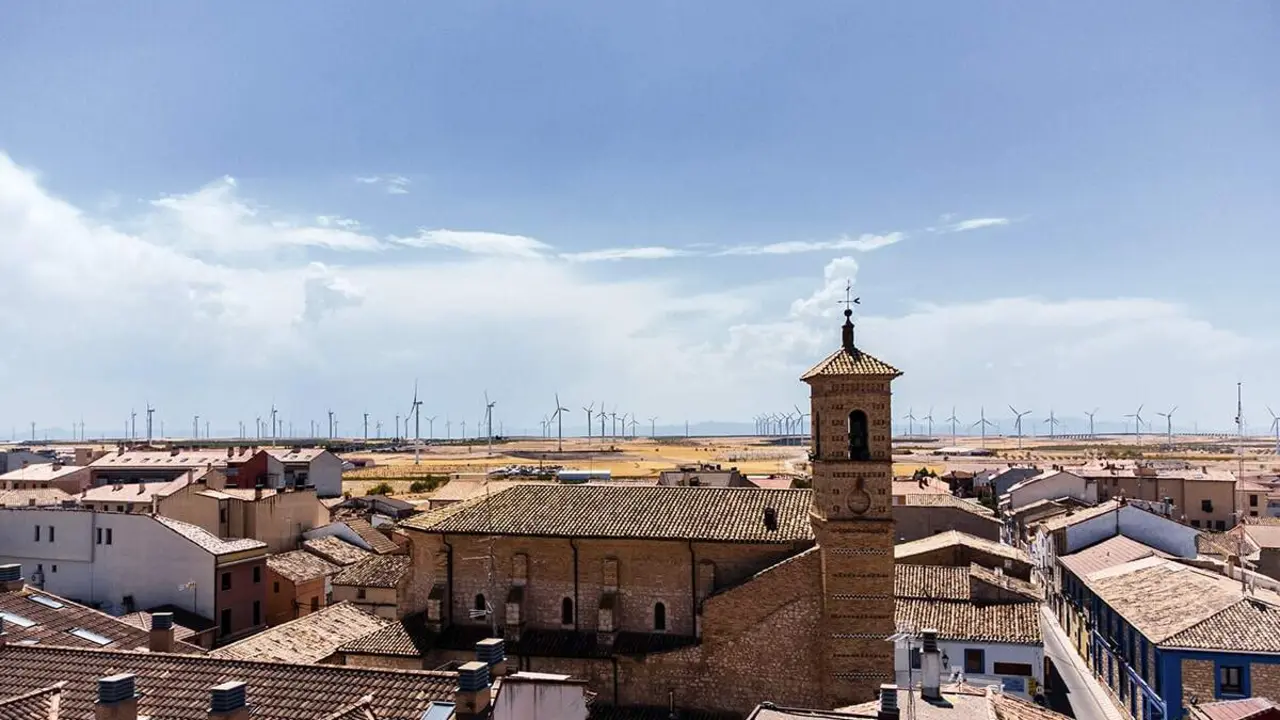 Imagen panor&aacute;mica de La Muela. /lamuela.org