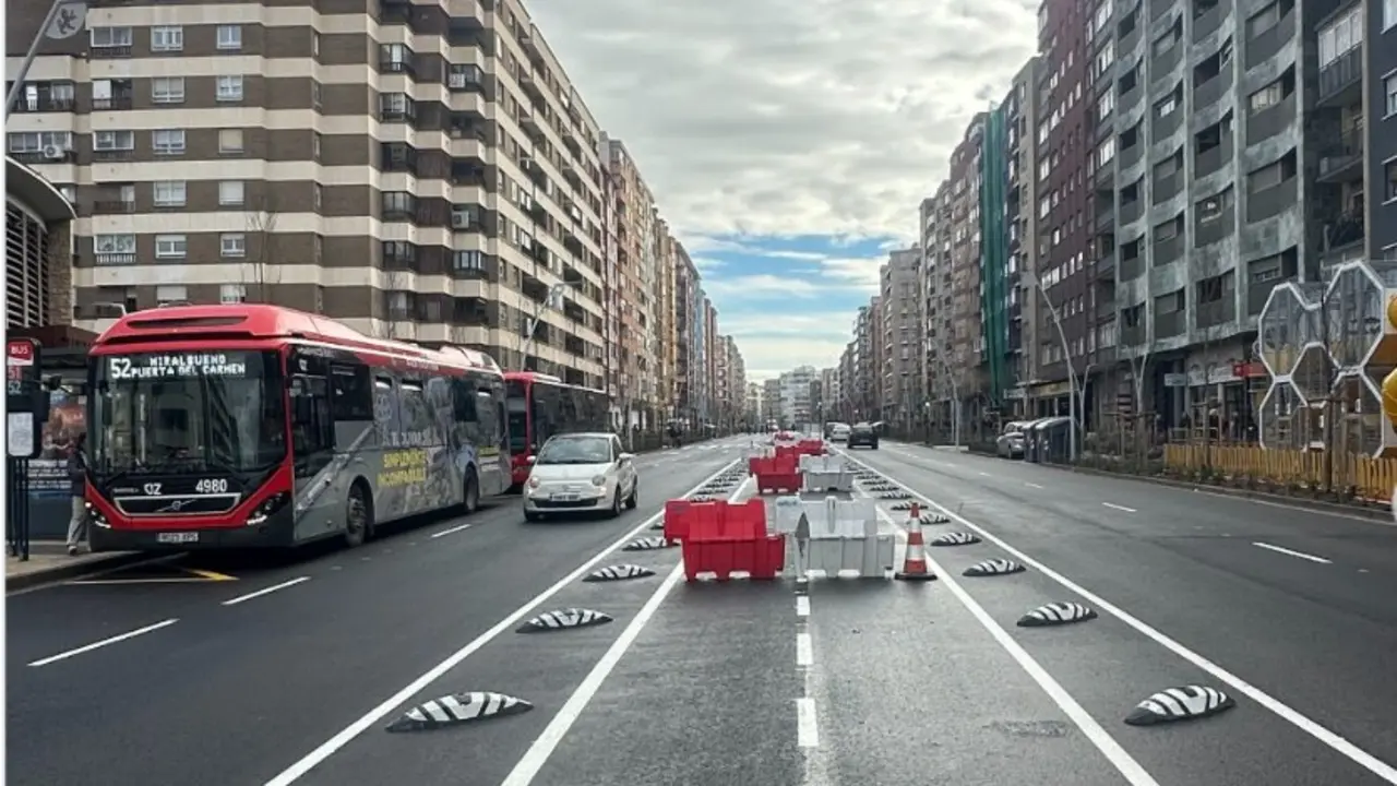 Avenida Navarra de Zaragoza. /Avanza