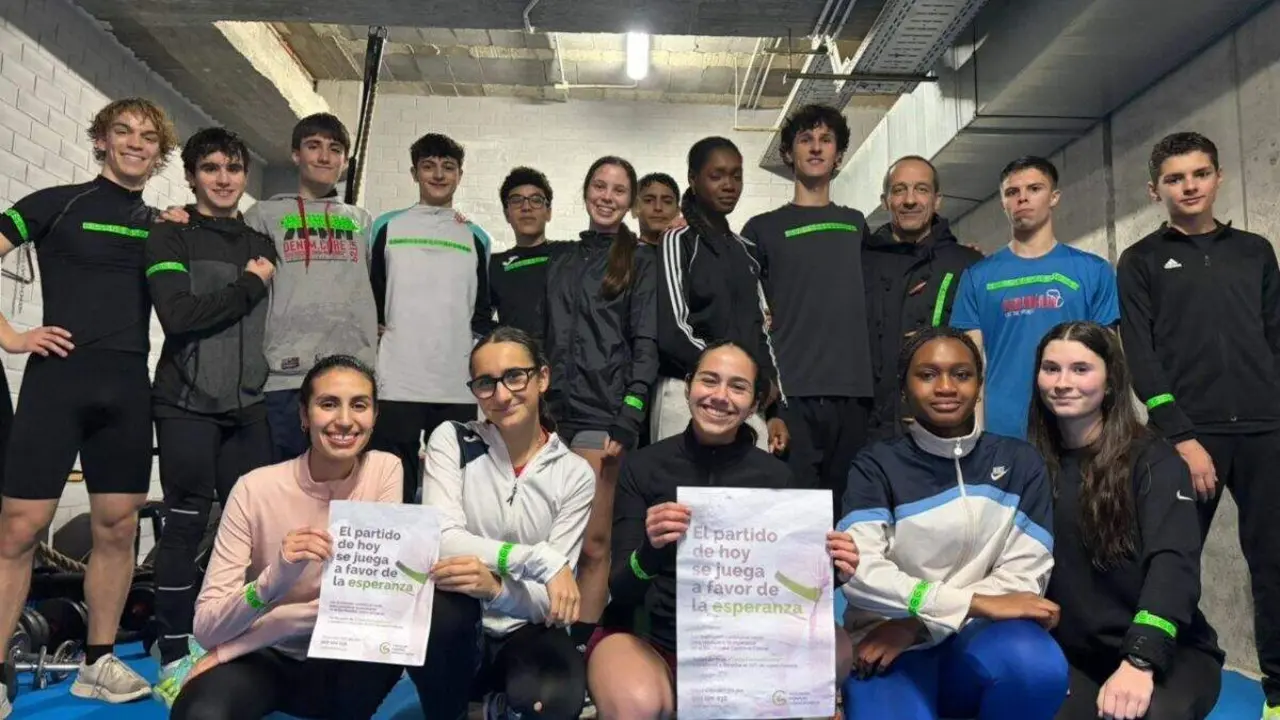 Deporte solidario en Zuera. / AYTO. ZUERA