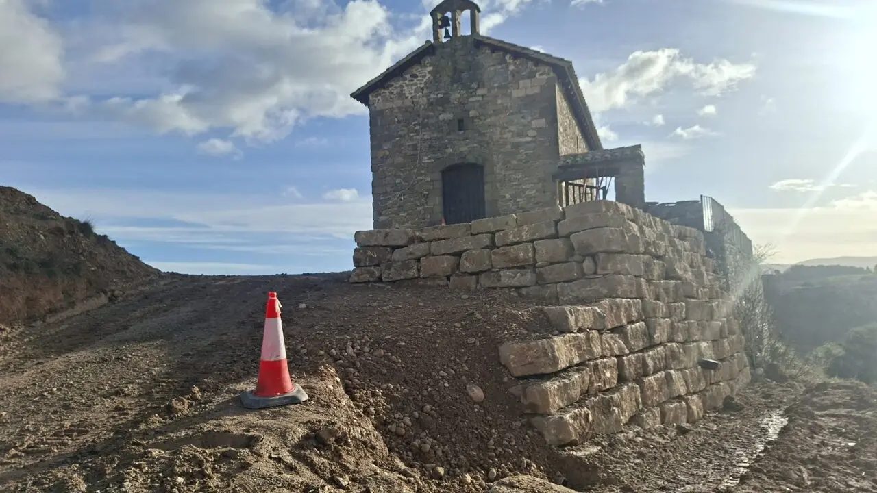 Muro del cementerio de Javierre