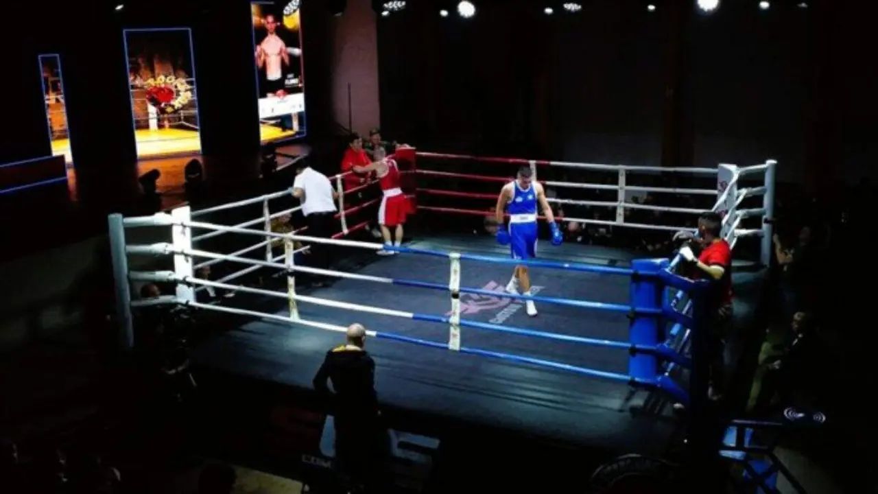 Arranque del torneo Boxing Talents en Calanda (Teruel). / BOXING TALENTS