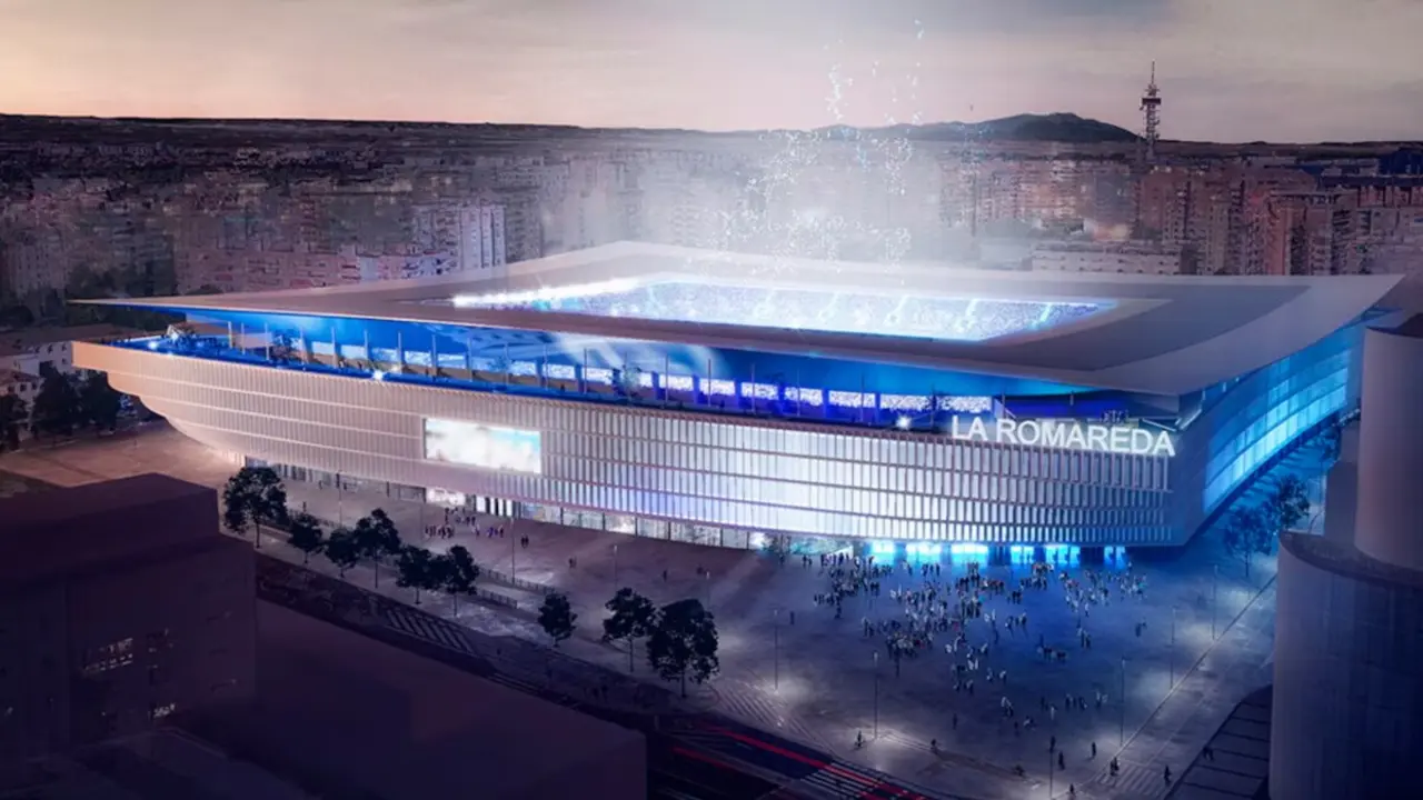 Proyecto del nuevo estadio Ibercaja Romareda / Real Zaragoza