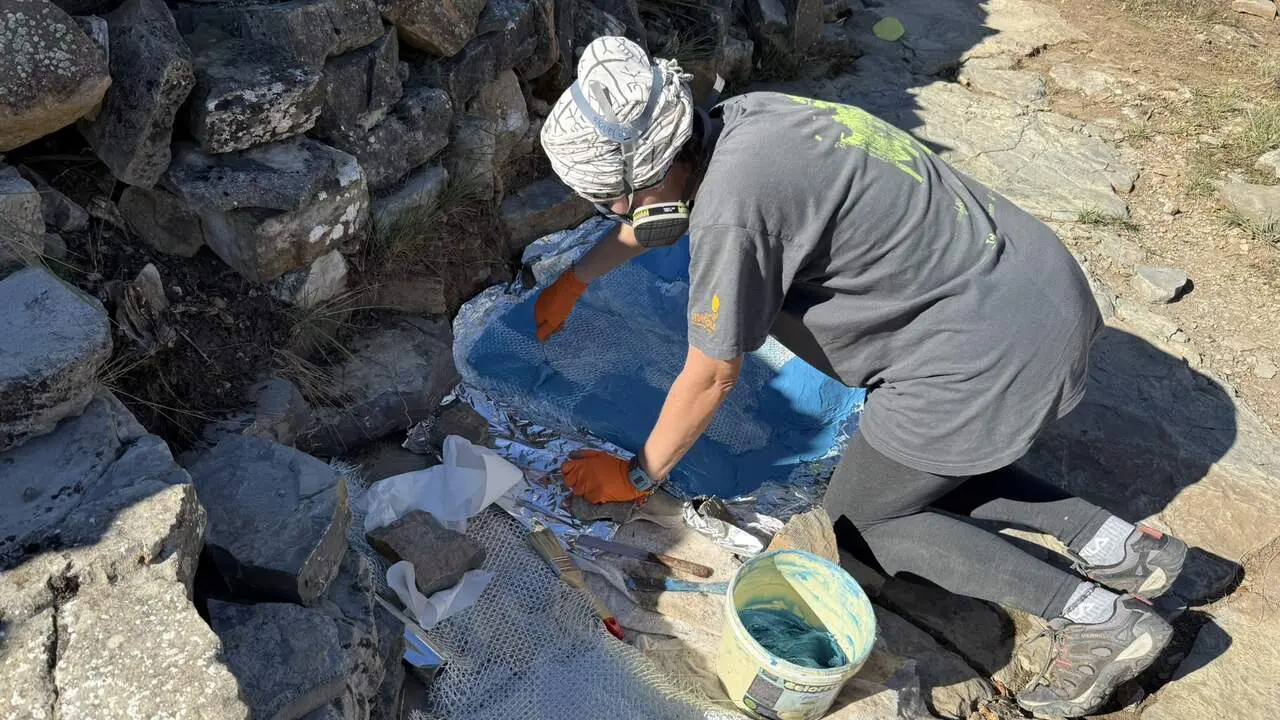 Nuevo descubrimiento de f&oacute;siles en Teruel
