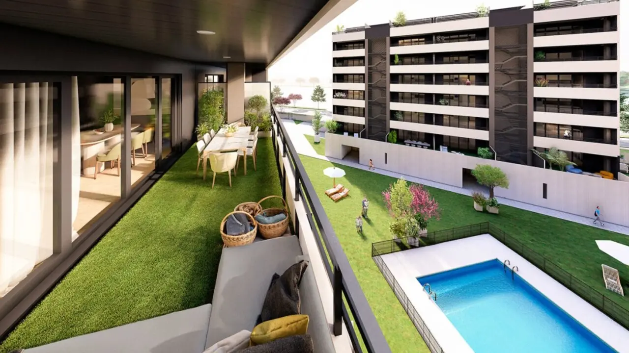 El residencial 'Capriccio' que se levanta en Rosales del Canal y en un lugar &uacute;nico / Grupo Lobe