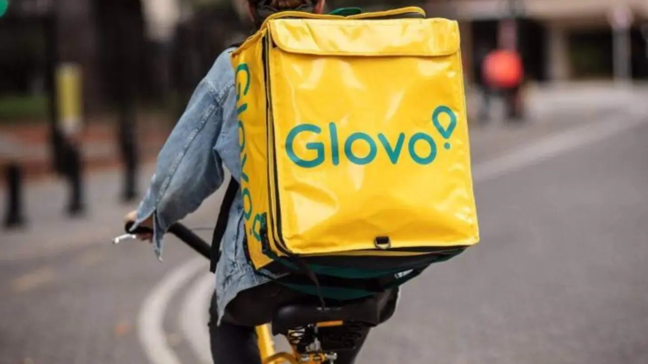 Un rider de Glovo / Cedida