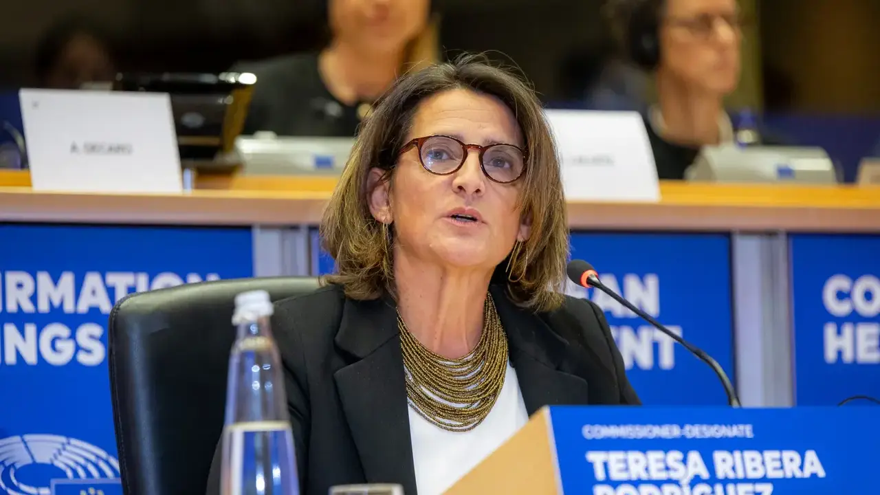 Teresa Ribera, comisaria de la Uni&oacute;n Europea en Competencia y Transici&oacute;n Justa y Limpia / EP