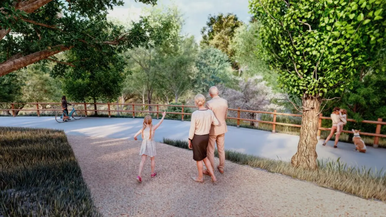 Ocho parques fluviales en Zaragoza