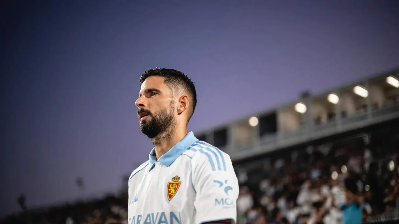 Kenan Kodro con el Real Zaragoza / Marcos Cebri&aacute;n