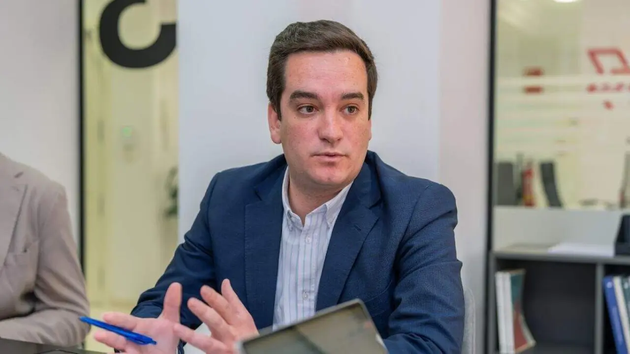 Pablo Blanquet, alcalde de Pina de Ebro. / &Aacute;LVARO CALVO