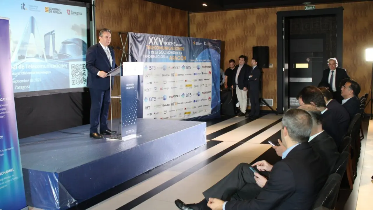 Presentaci&oacute;n de la 25&ordf; Noche de las Telecomunicaciones y de la Sociedad de la Informaci&oacute;n de Arag&oacute;n