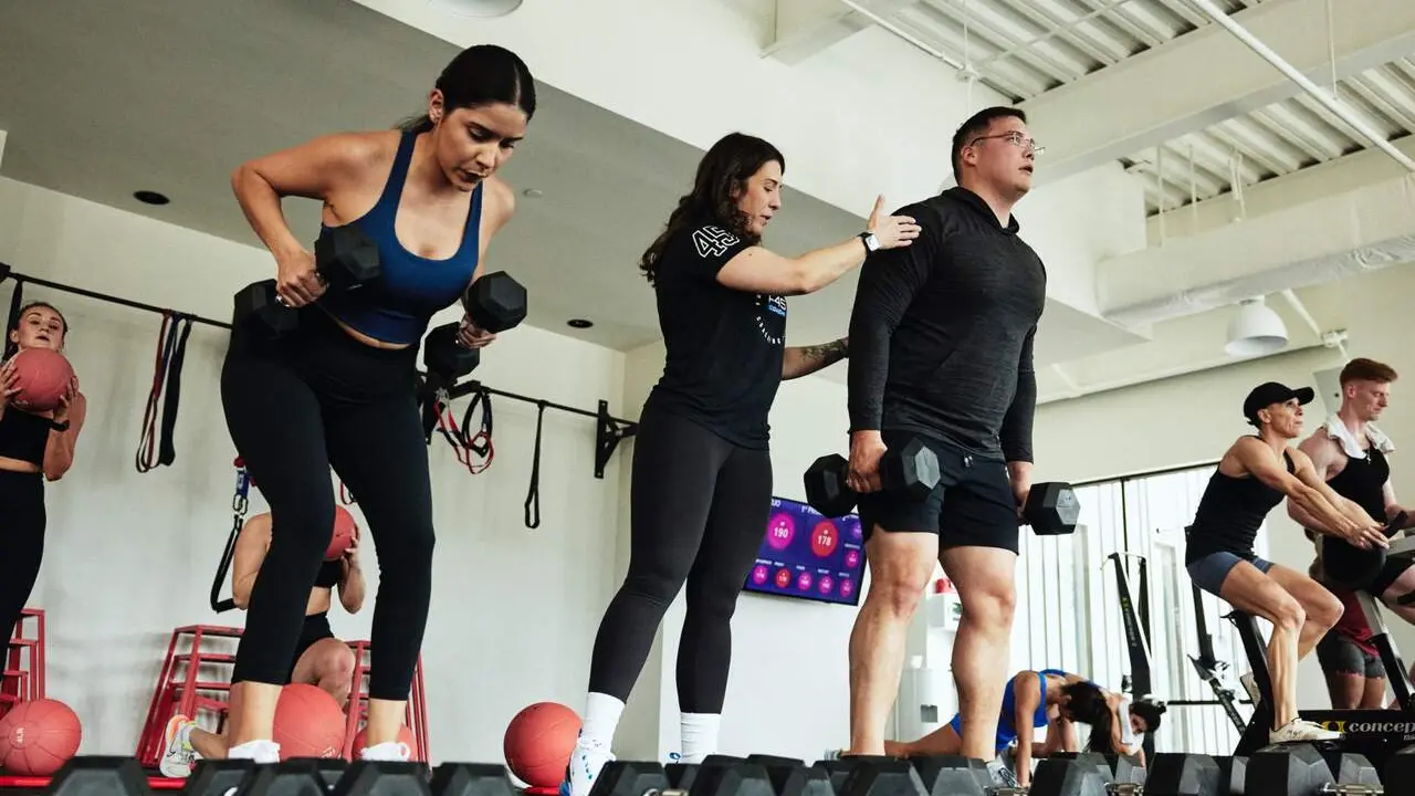 Entrenamiento funcional en F45 Training Zaragoza
