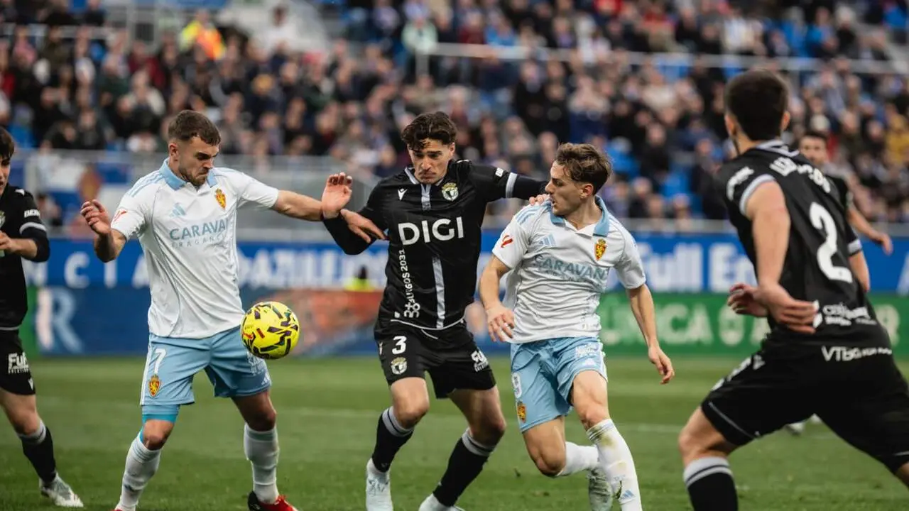 Imagen del Real Zaragoza - Burgos / Marcos Cebri&aacute;n