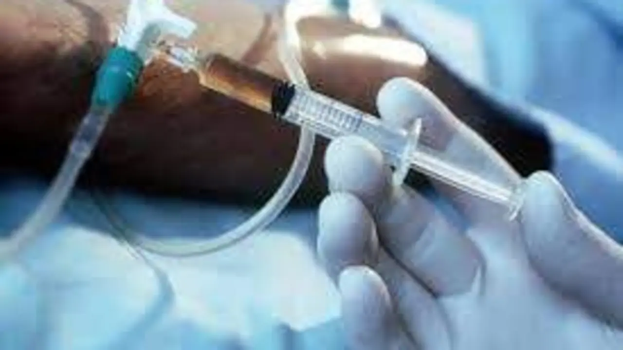 Administraci&oacute;n de medicamentos intravenosa.
