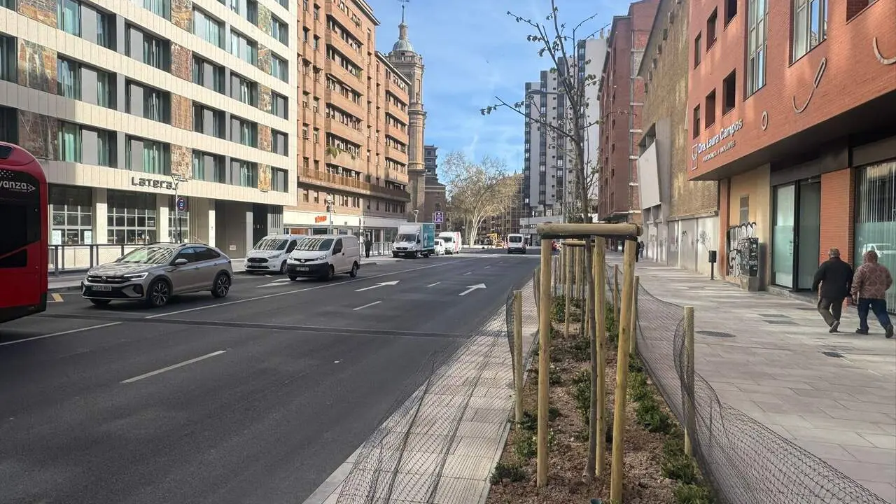 Avenida de C&eacute;sar Augusto. /AZ