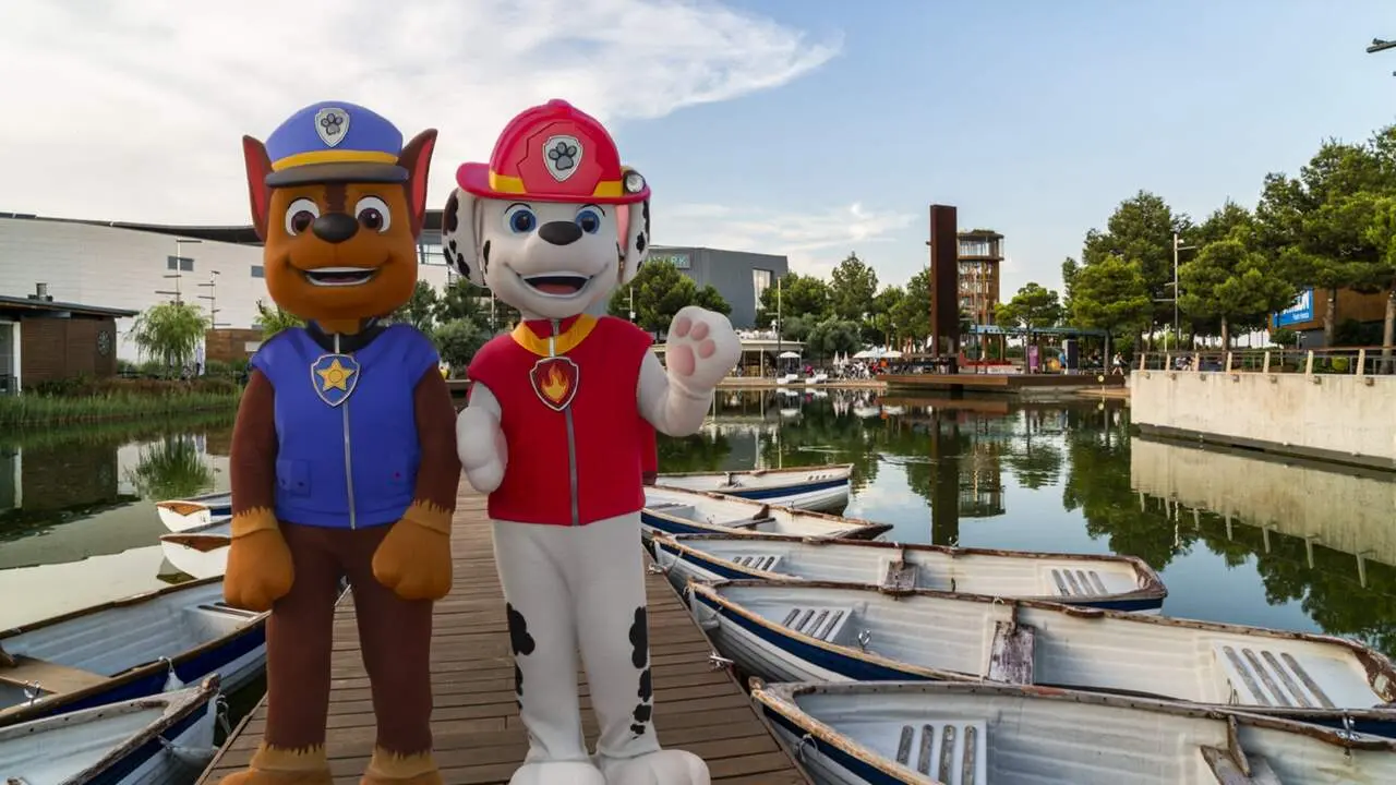 La Patrulla Canina en Puerto Venecia
