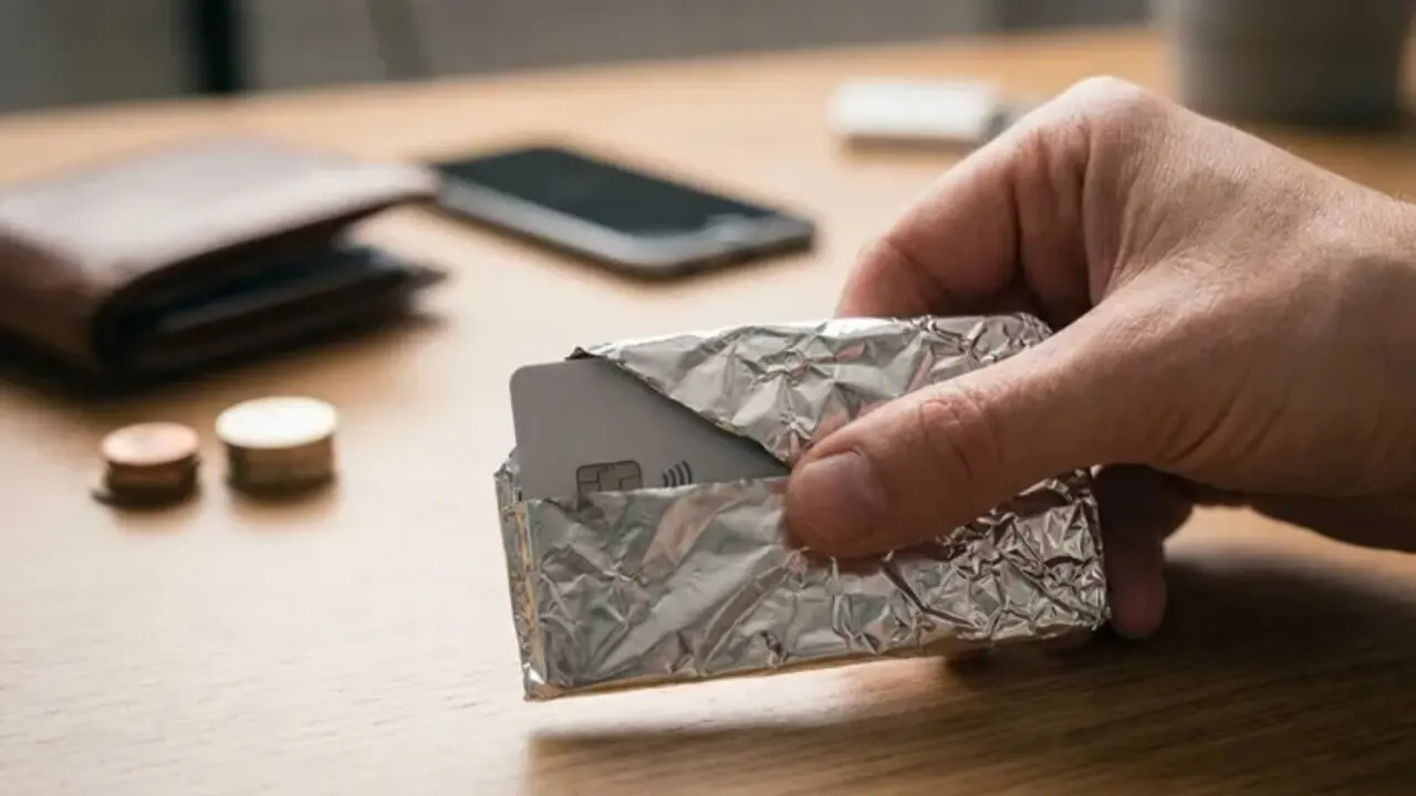 Casi todo el mundo envuelve las tarjetas de cr&eacute;dito y d&eacute;bito en papel aluminio: &iquest;tiene sentido o es una locura?