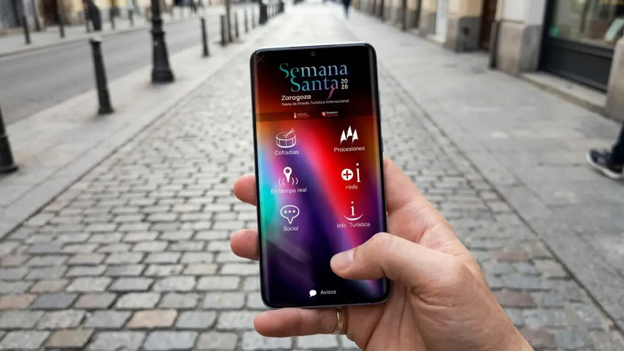 APP para seguir toda la Semana Santa en Zaragoza
